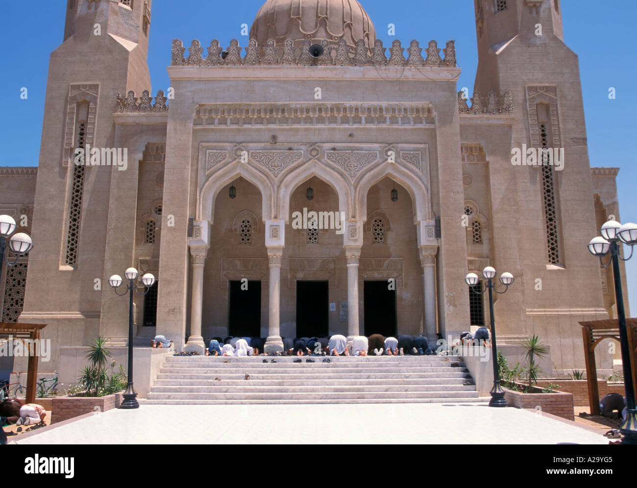 Moschee in Hurghada Ägypten Stockfoto