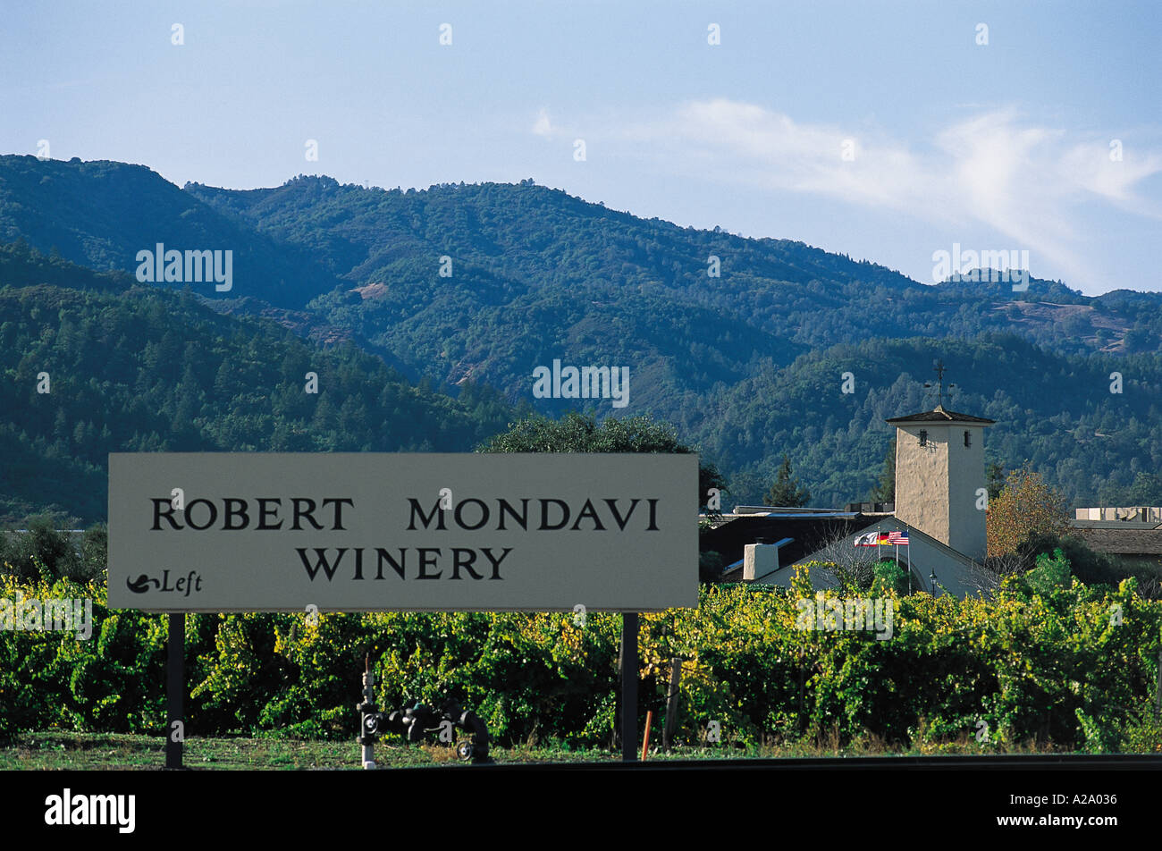 Robert Mondavi Winery Napa Valley Kalifornien USA S Grandadam Stockfoto