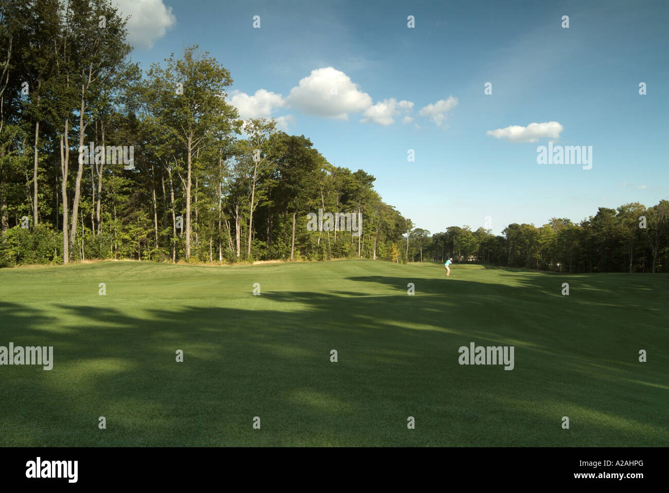 Golfplatz Stockfoto