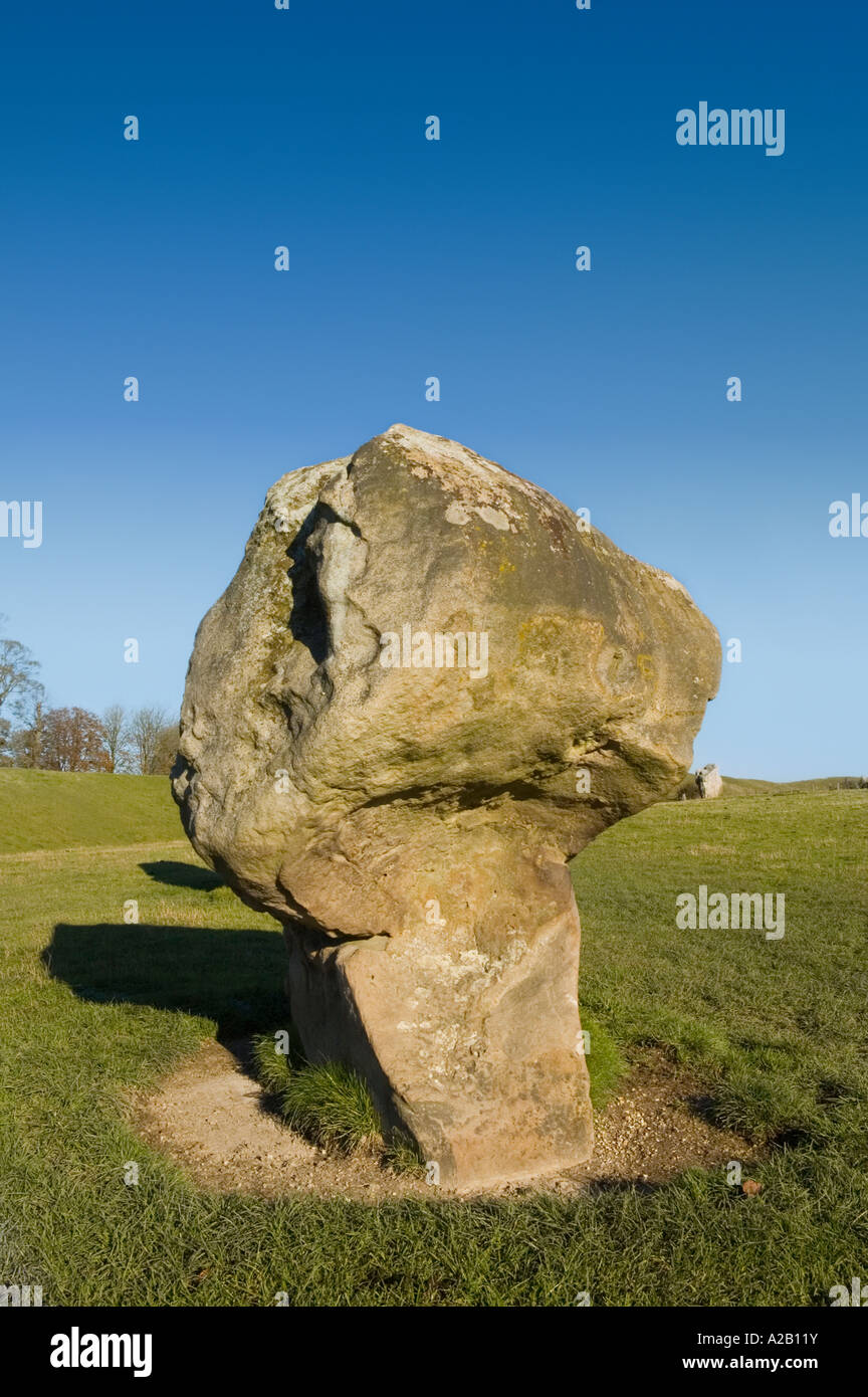 Steinkreis von Avebury Wiltshire Stockfoto