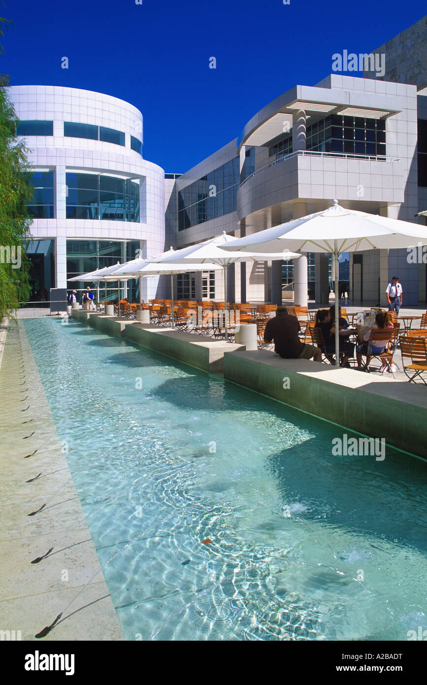 Getty Center in Los Angeles USA Stockfoto