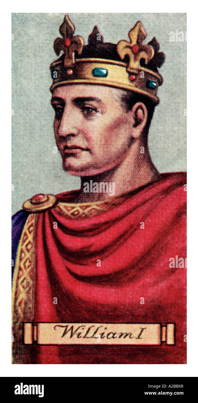 König William I einer aus einer Gruppe von 50 Stockfoto