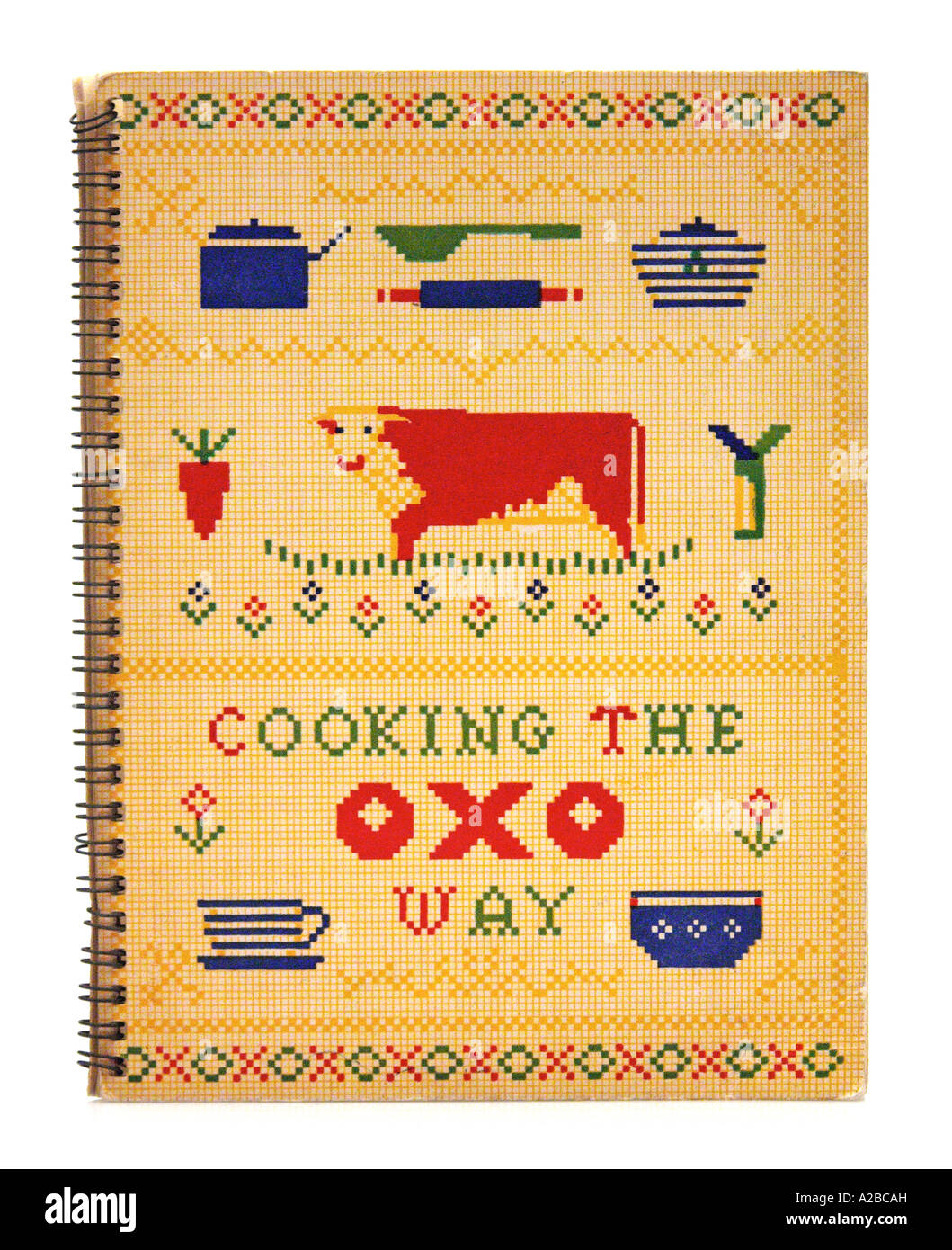 Kochen der OXO-Weg-Buch nur für redaktionelle Stockfoto