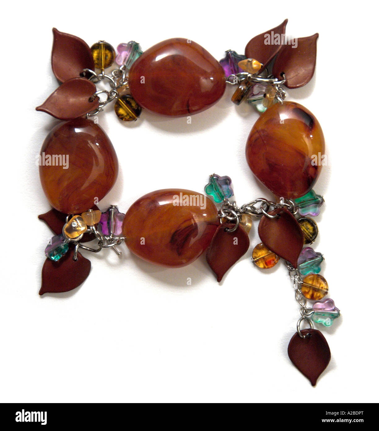 Moderne Stein Armband Stockfoto