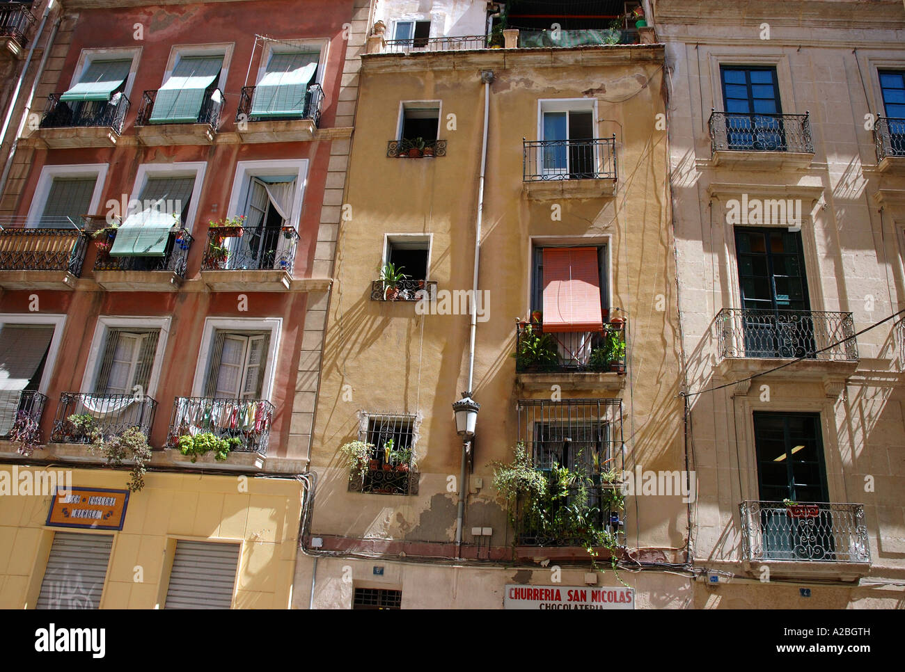 Alicante Alacant Valencia Comunitat Comunidad Valenciana Costa Blanca Spanien iberischen Halbinsel Iberia Hispania España Europa Stockfoto