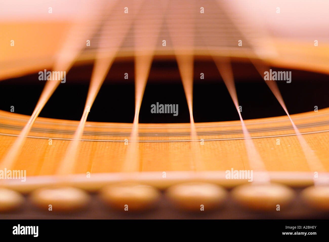 Abstrakten Blick auf Gitarre Stockfoto