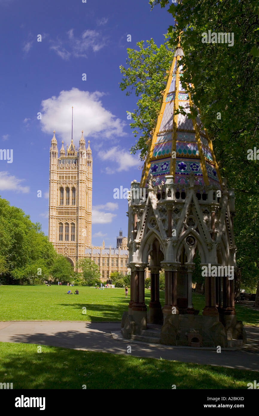Häuser des Parlaments London Stockfoto