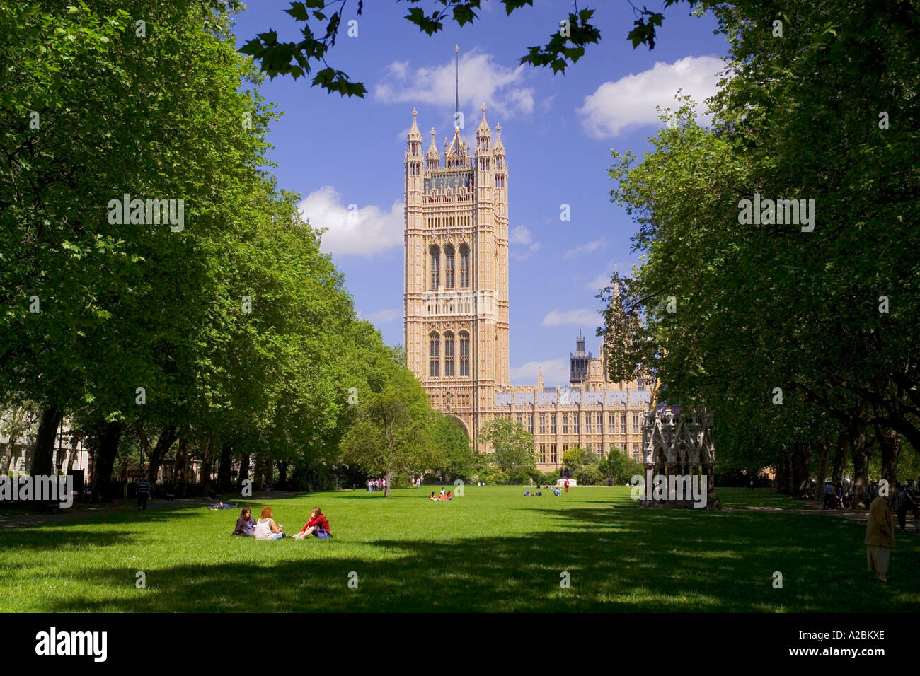 Häuser des Parlaments london Stockfoto
