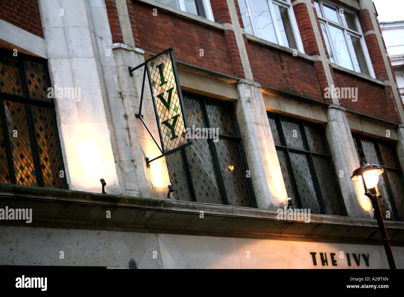 Das Ivy Restaurant, London Stockfoto