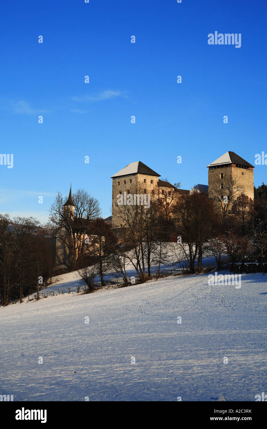 Burg Kaprun Österreich Stockfoto