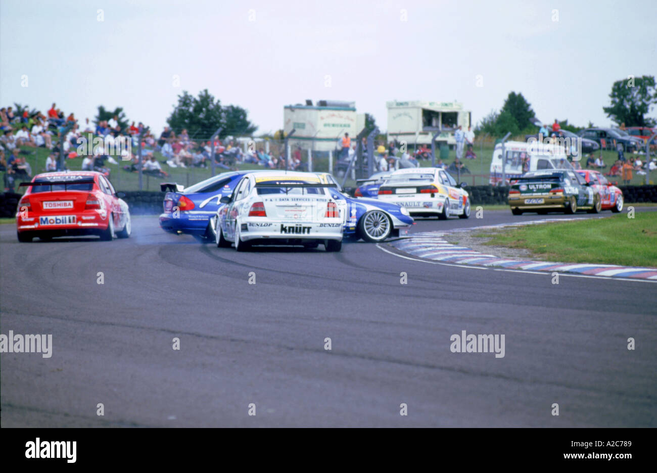 1998 British Touring Car Rennen Thruxton 1998 Stockfoto