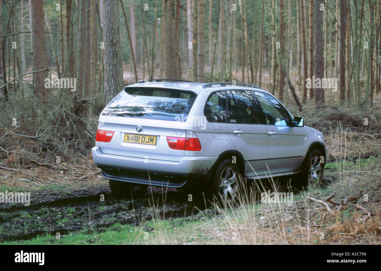 2001 BMW X 5 4.4i Stockfoto