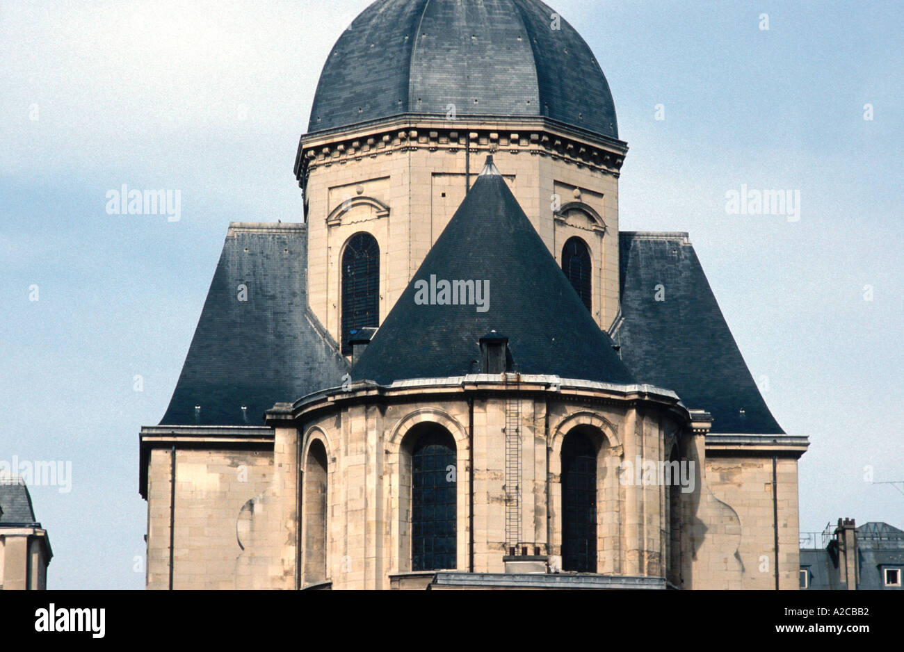 Die Rückseite des Disney wie Kirche Stockfoto