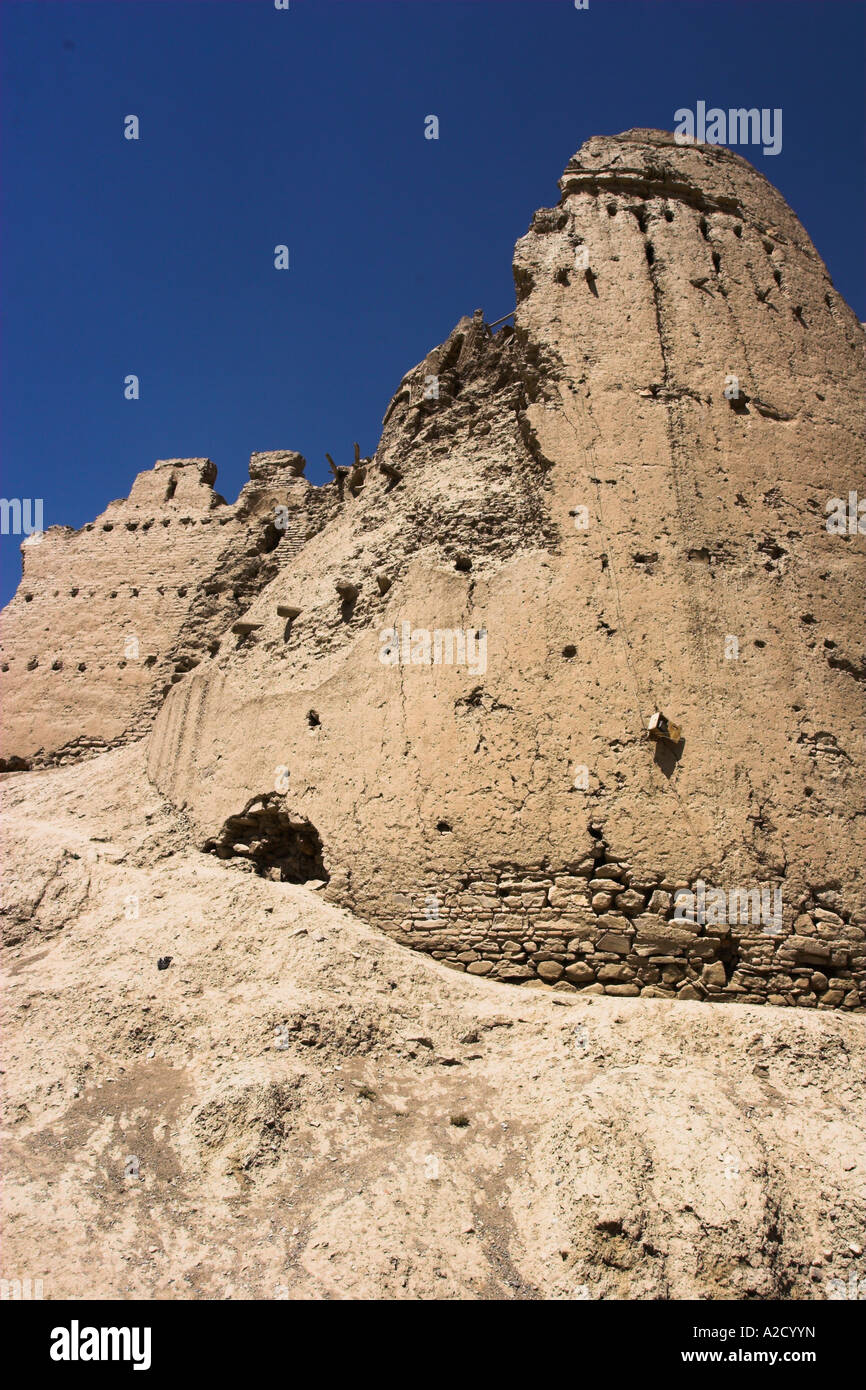 AFGHANISTAN Gazni alten Mauern der Zitadelle Stockfoto