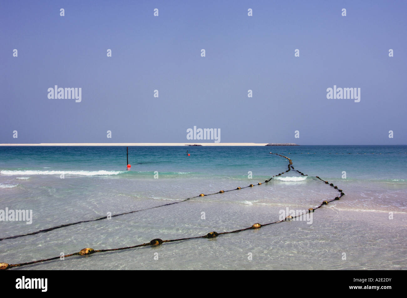 Strand von Jumeirah, dubai Stockfoto