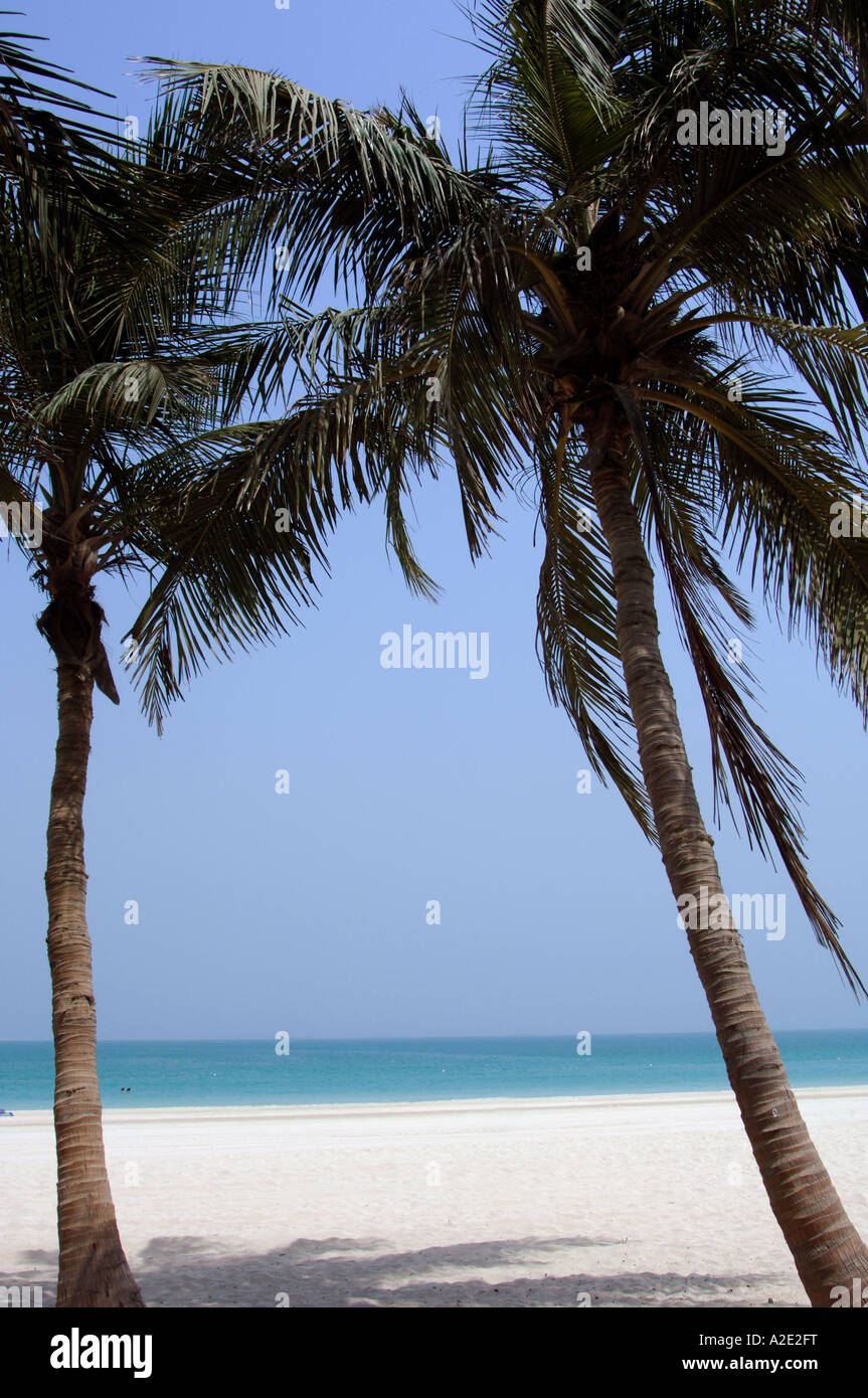 Öffentlicher Strand von Jumeirah, dubai Stockfoto