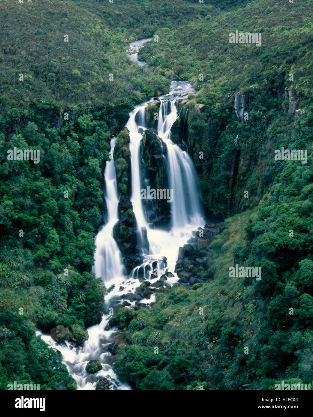 Neuseeland Nord Insel Waipunga fällt zwischen Lake Taupo und Napier Neuseeland Waipunga Wasserfall Nordinsel Stockfoto