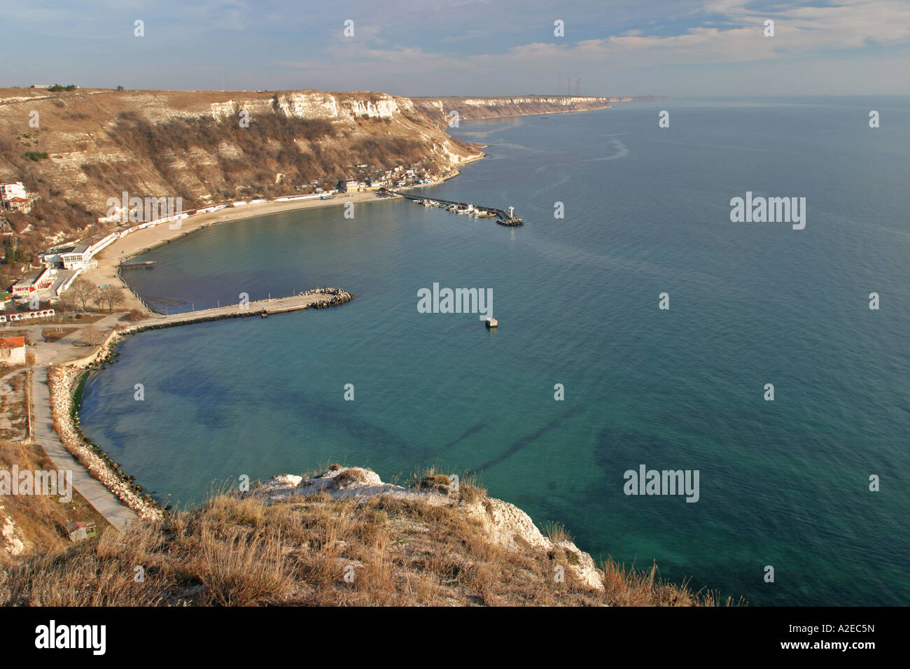 Schwarzmeer-Küste, Kavarna, Bulgarien, Stockfoto