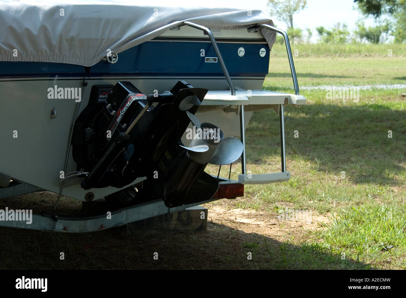 Ski Boot Motor Douglas Lake East Tennessee Stockfoto