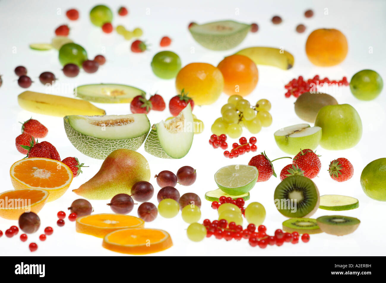 Frisches Obst Stockfoto