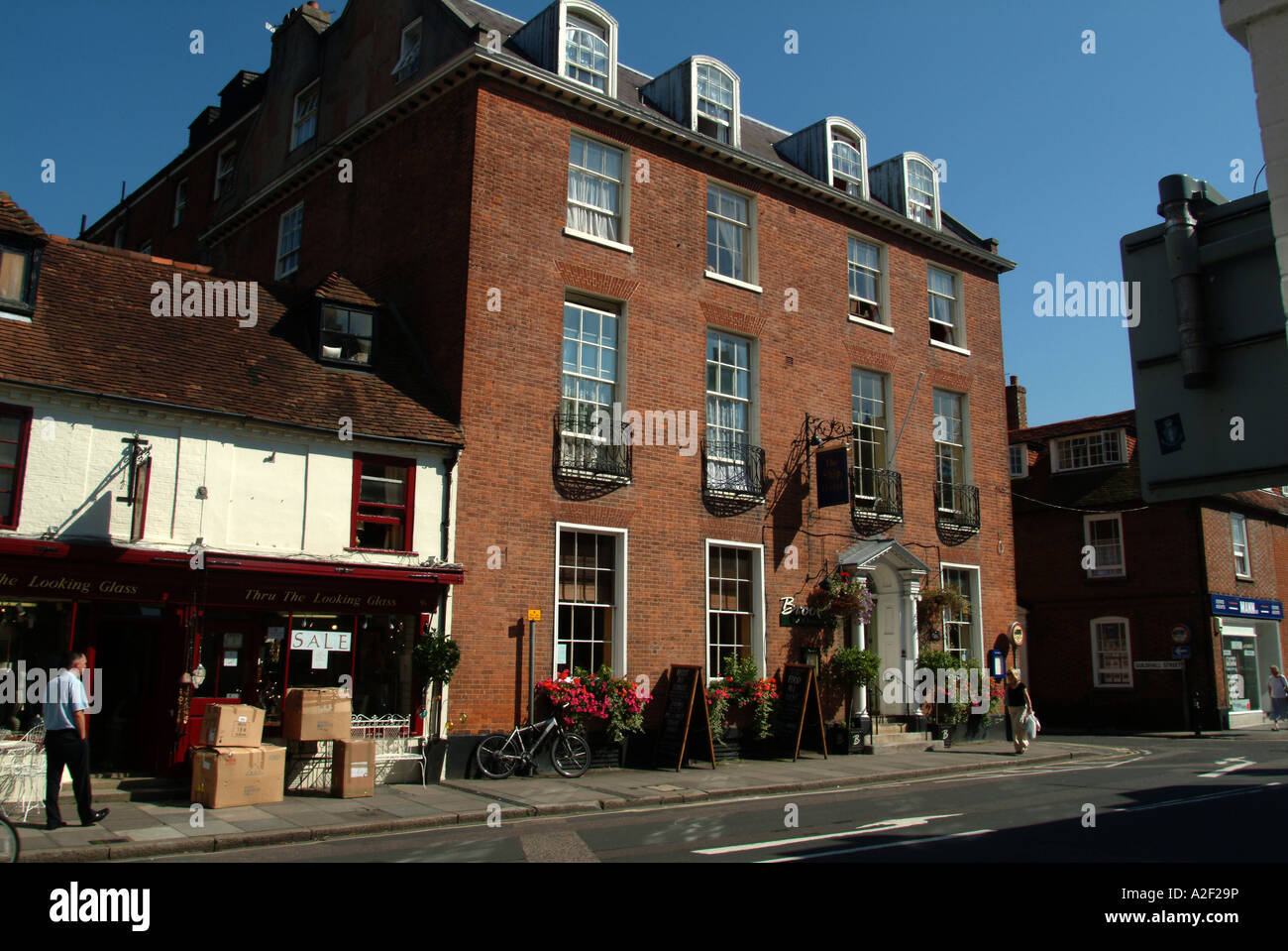 Außenseite des Schiffes, Chichester, West Sussex, England, UK. Stockfoto