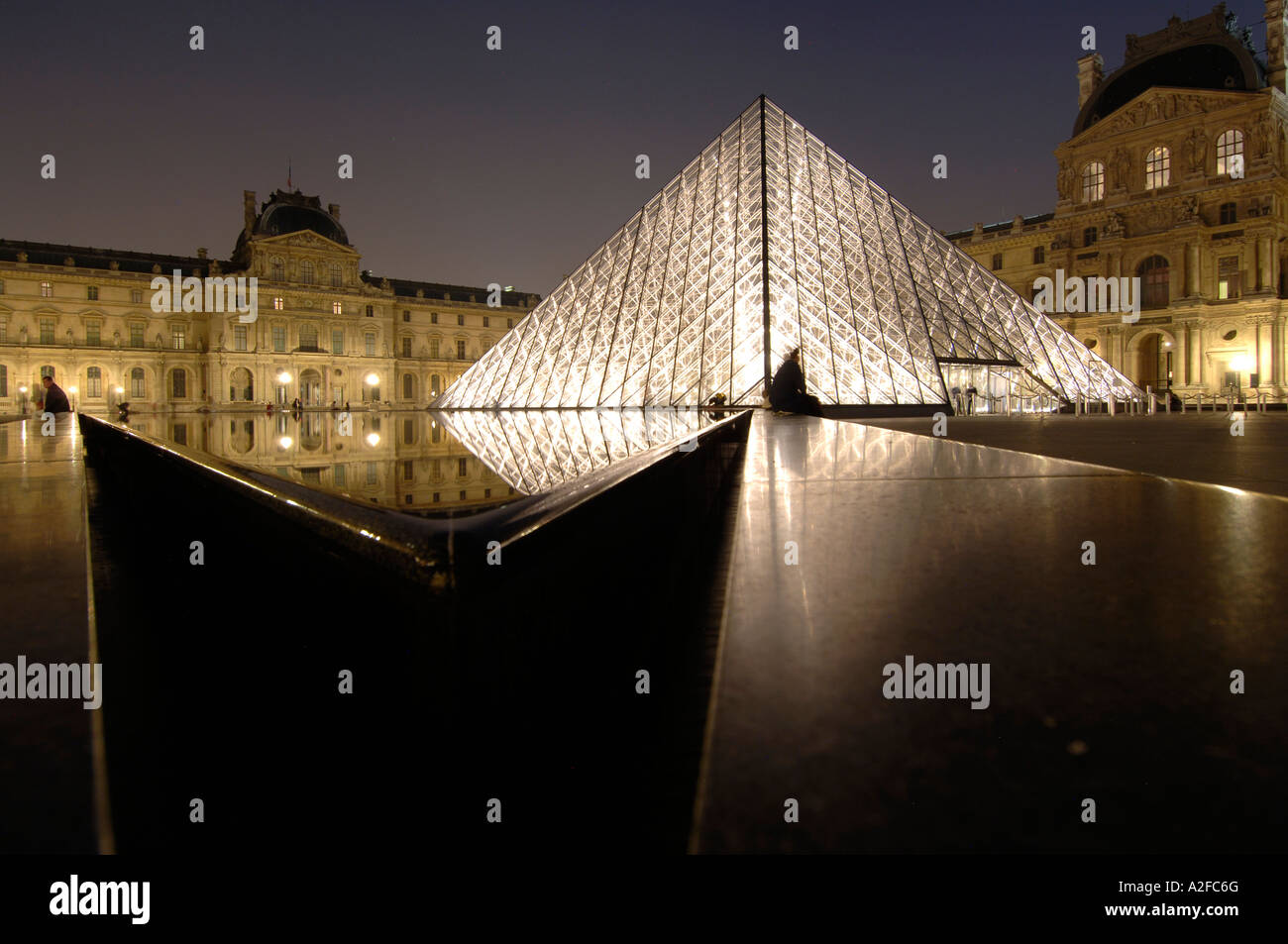 Paris, Musée du Louvre Stockfoto