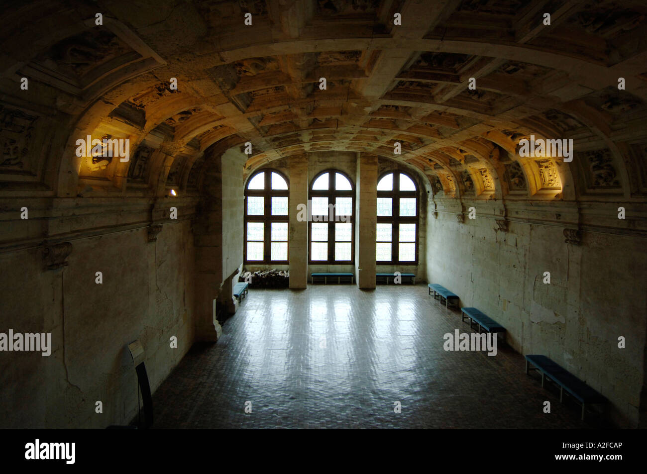 Loire Schloss Chateau de Chambord Stockfoto