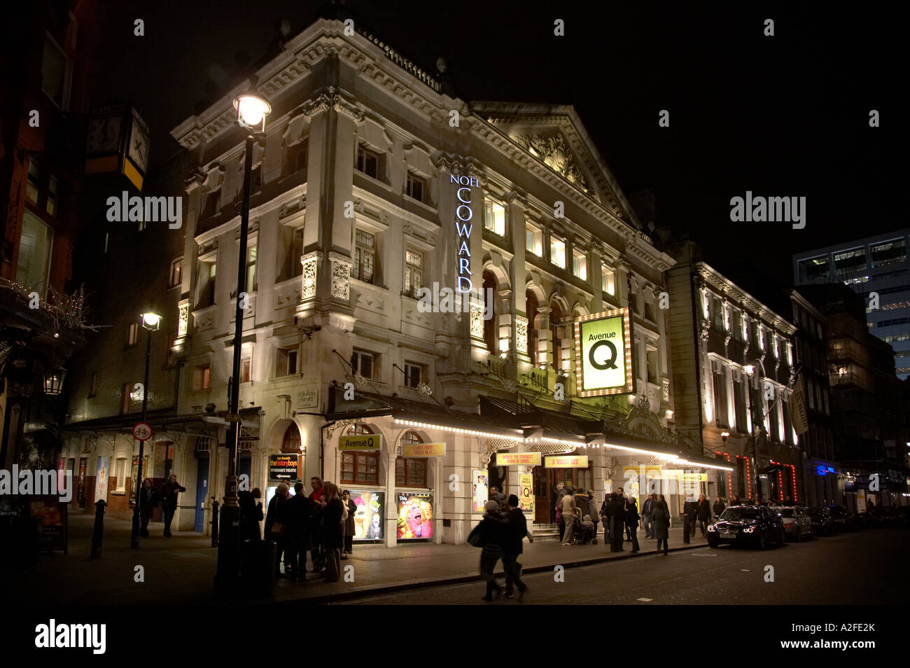 Avenue Q Theatre in London UK Stockfoto