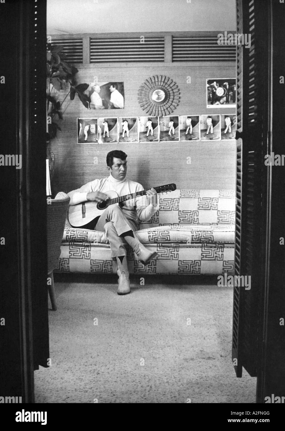 DEAN MARTIN US-Schauspieler/Sänger über 1967 Stockfoto