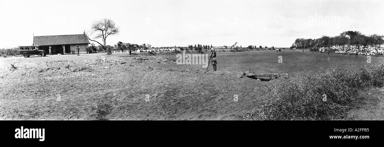 Der Masse Überfall von einem Salz-Depot in Gujarat Indien 21. Mai 1930 Stockfoto