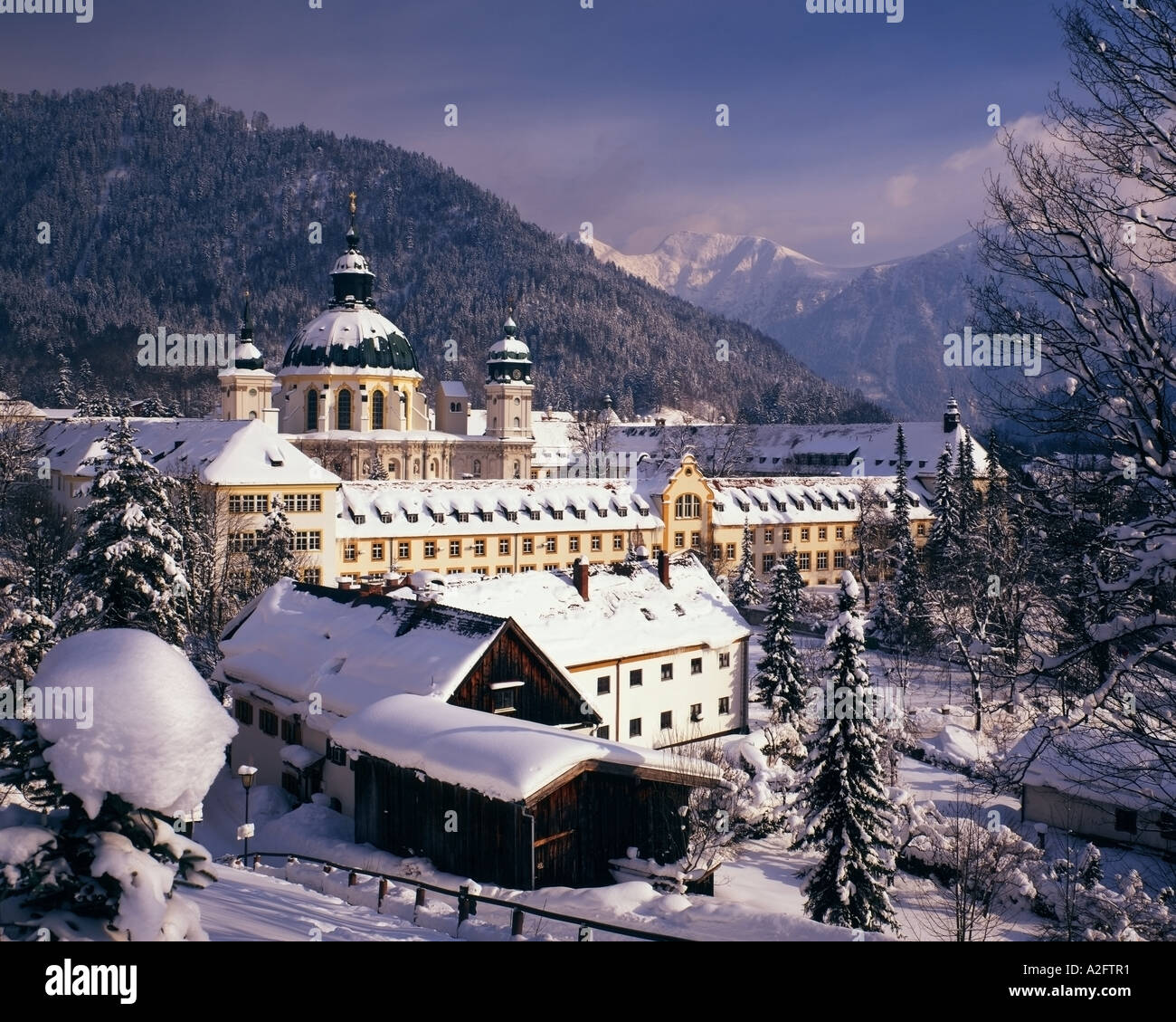 DE - Bayern: Ettal Kloster Stockfoto