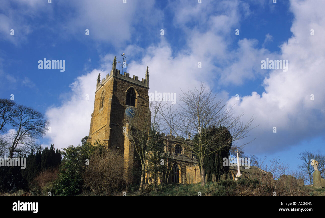 Kirche aller Heiligen, Tealby, Lincolnshire, Vereinigtes Königreich. Stockfoto