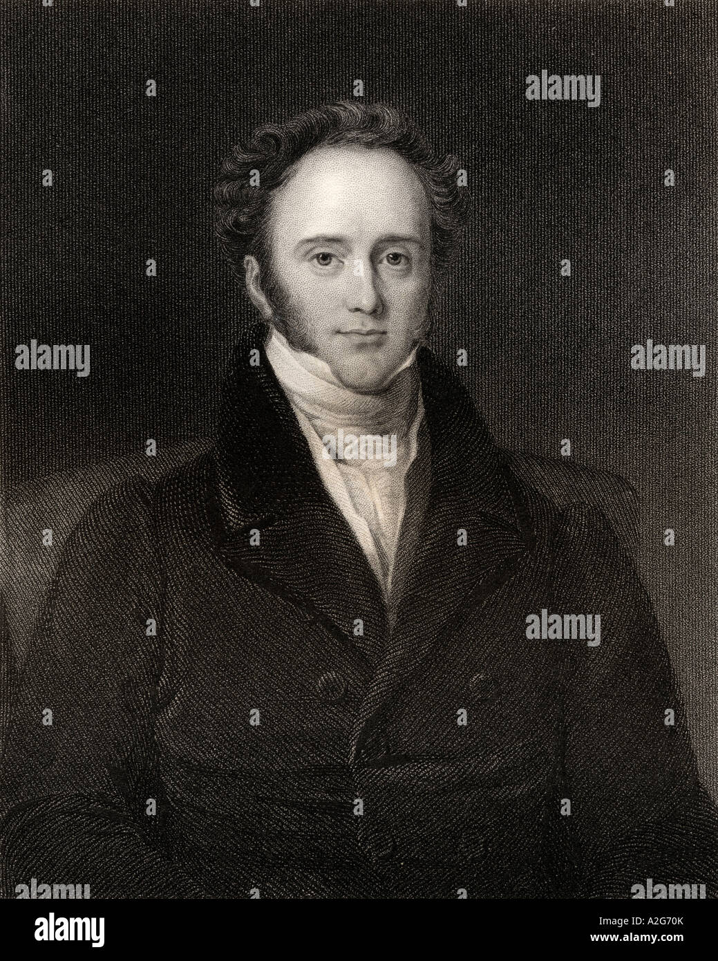 Henry John Temple, 3. Viscount Palmerston, 175-1865. Englischer Whig Liberaler Staatsmann und zweimal Premierminister. Stockfoto