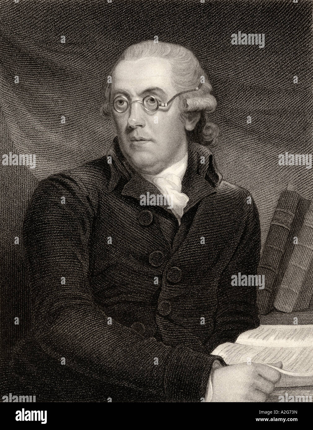 Robert Nares, 1753 - 1829. Englischer Philologe, Antiquar und Erzdiakon von Stafford. Stockfoto