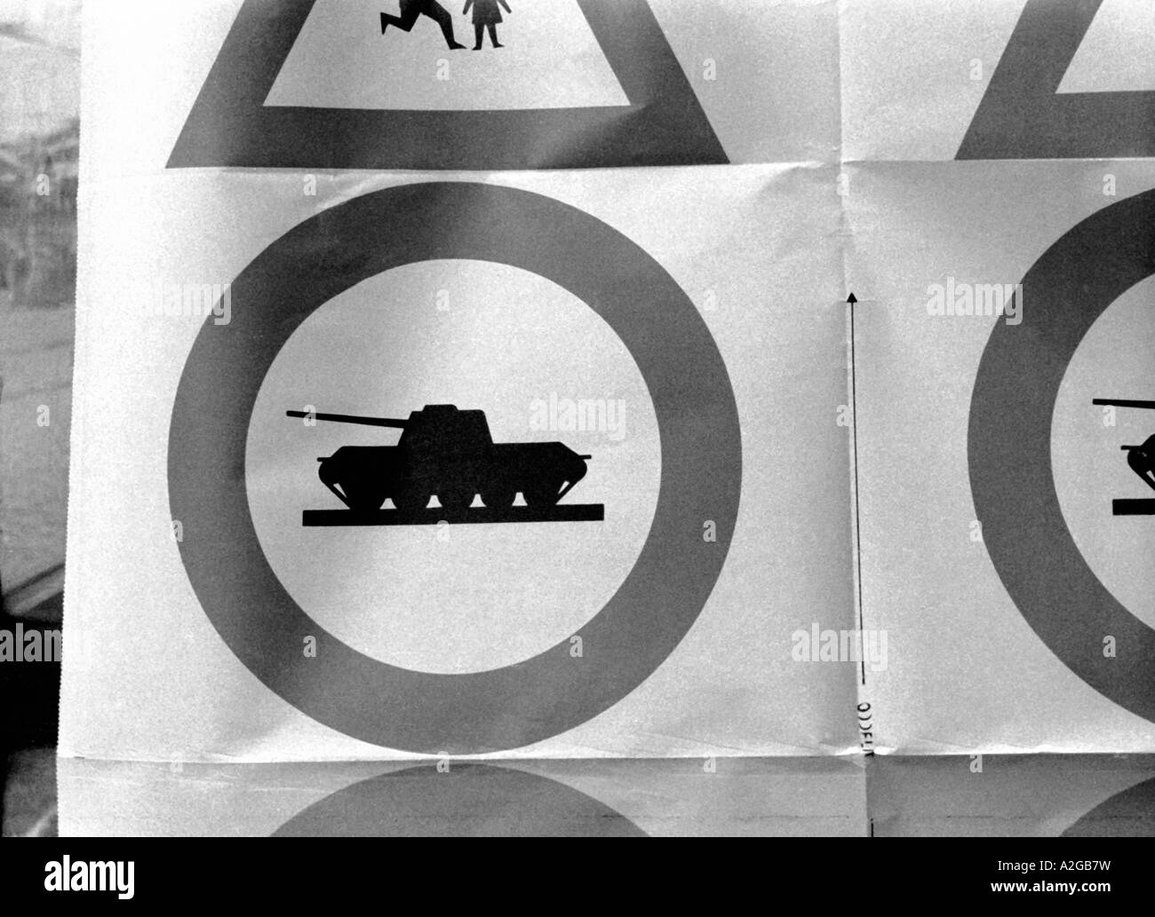 Sowjetische Besatzung in der Tschechoslowakei 1968 Stockfoto