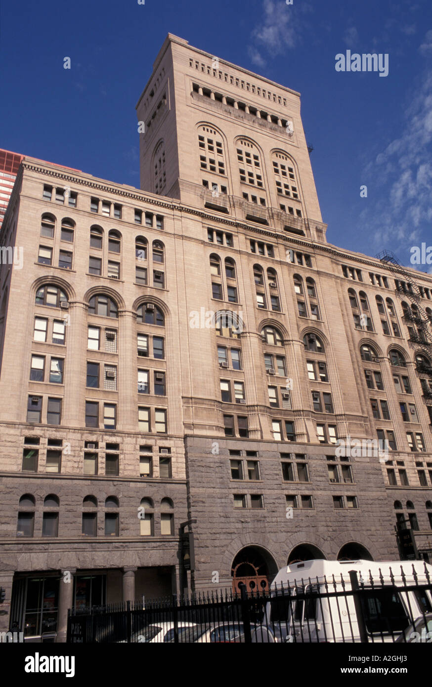 Chicago, Auditorium Building, Louis Sullivan, 1889. Stockfoto