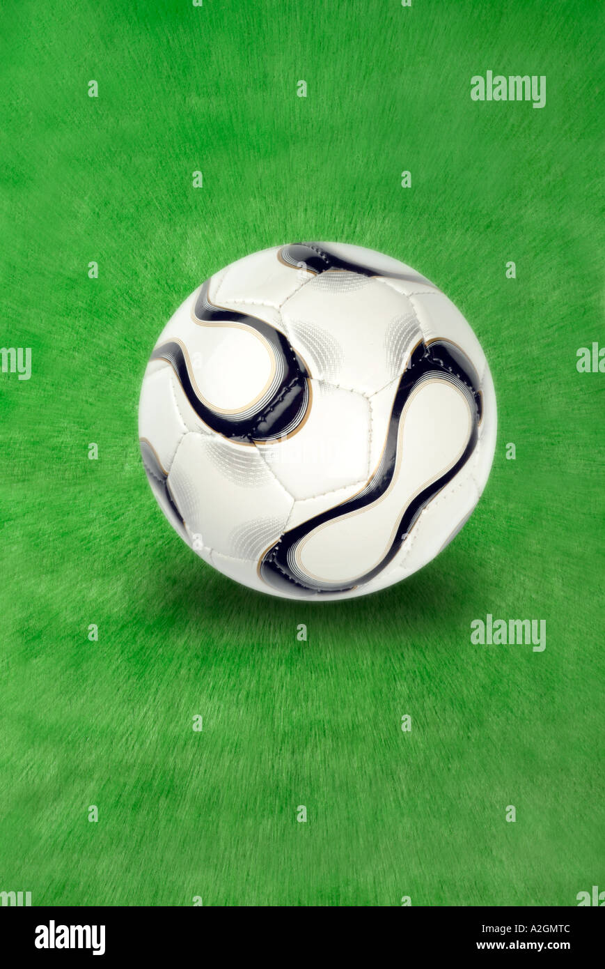 Fußball-Fußball Stockfoto