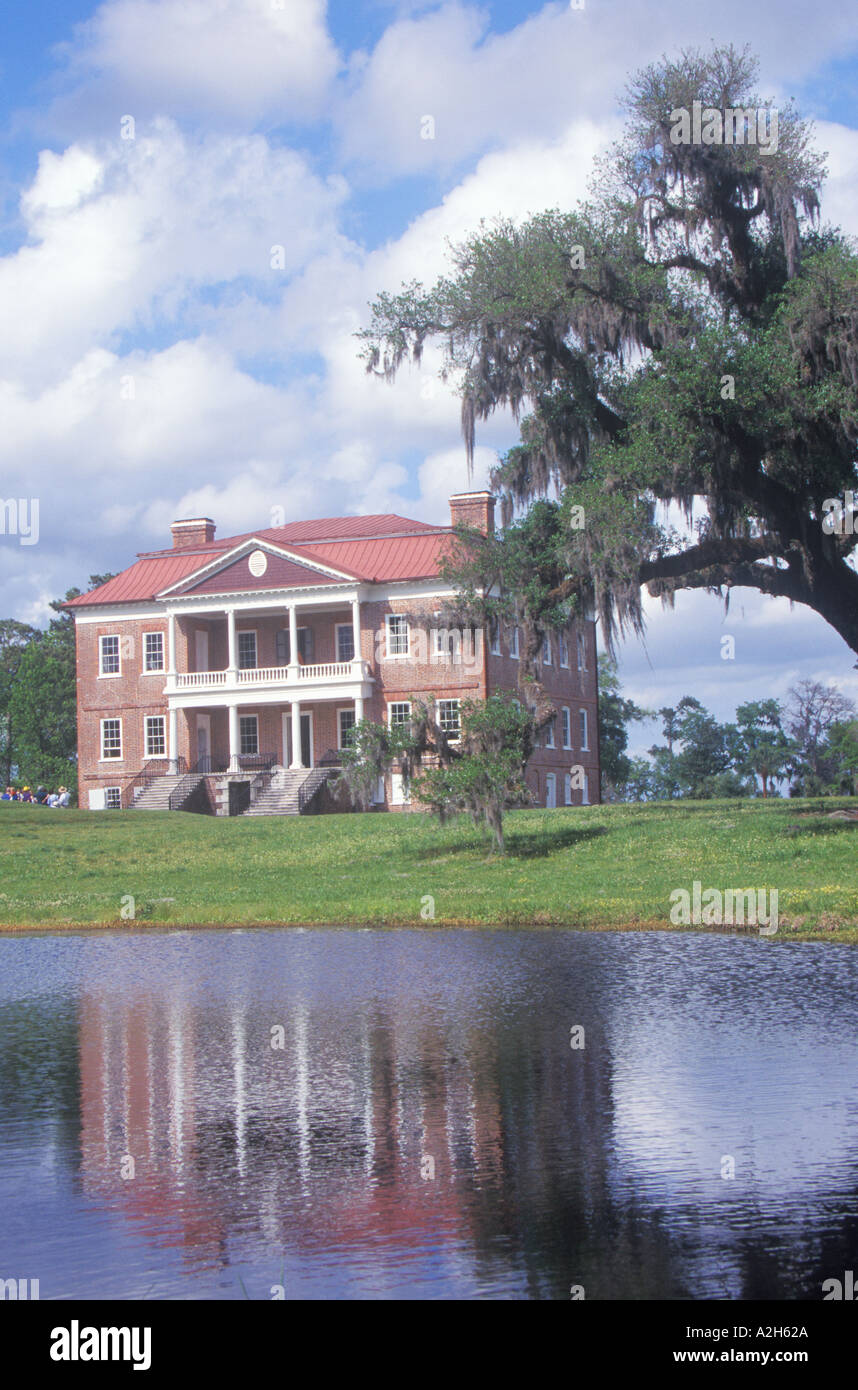 Pre-revolutionären Krieg Plantage auf Ashley River Charleston South Carolina 2002 Stockfoto