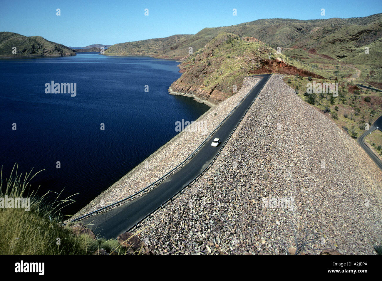 Ord River Dam Lake Argyll Westaustralien Stockfoto