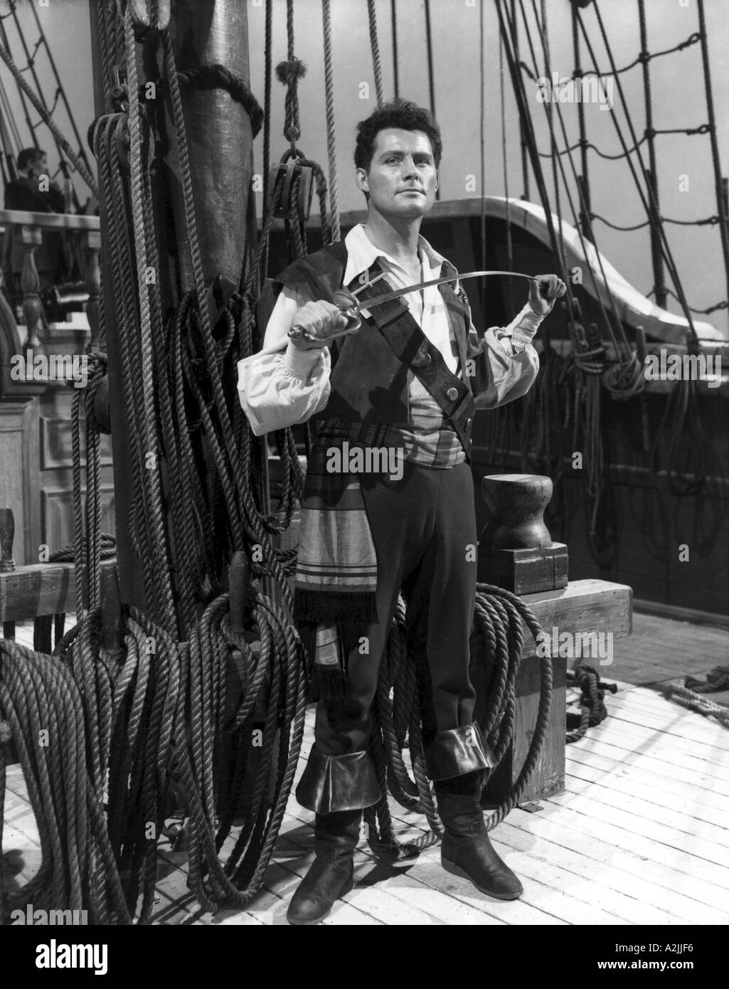 BUCCANEERS UK TV-Serie von 1956 1957 starring Robert Shaw Stockfoto