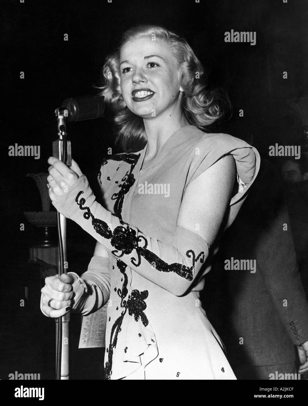 DORIS DAY U.S. Schauspielerin und Sängerin hier über 1948 Stockfoto