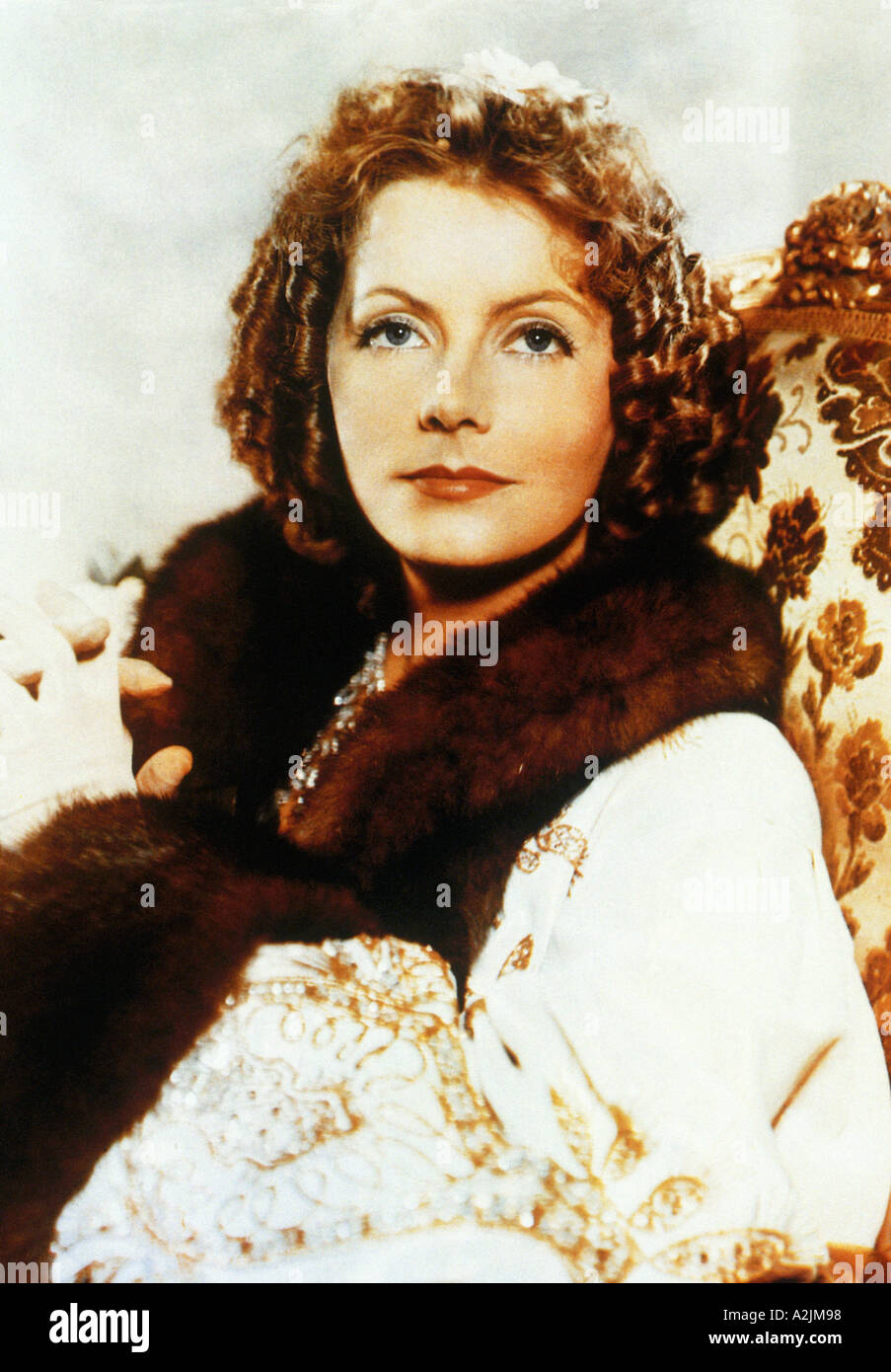 GRETA GARBO schwedische Hollywood-Schauspielerin 1936 geboren Stockfoto