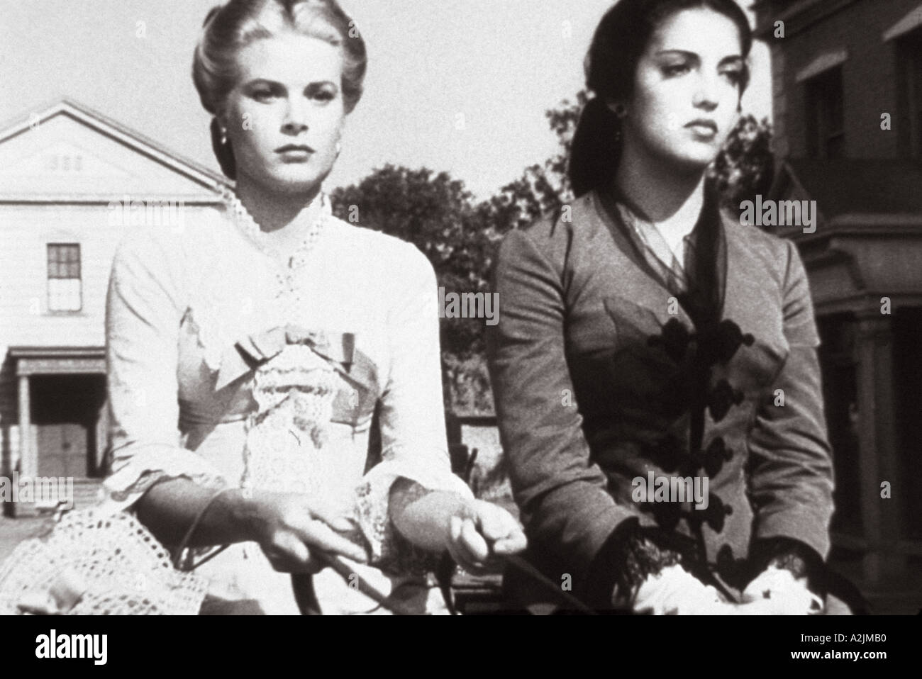 HIGH NOON Grace Kelly und Katy Jurado die 1952 im Filmklassiker Stockfoto