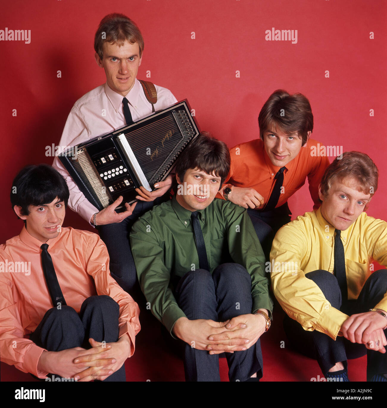 PINKERTON S Farben UK-pop-Gruppe der 60er Jahre aka Pinkerton s sortierte Farben Stockfoto