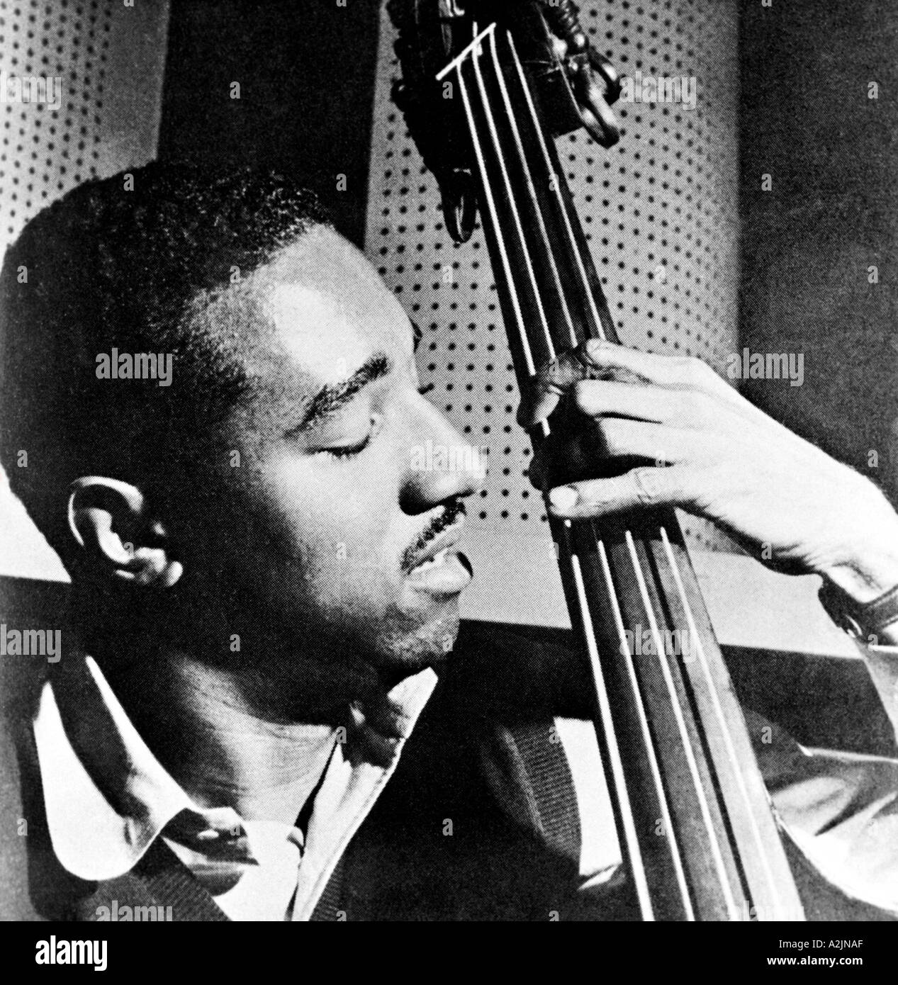 RAY BROWN American jazz Bass-Spieler 1926 2002 Stockfoto