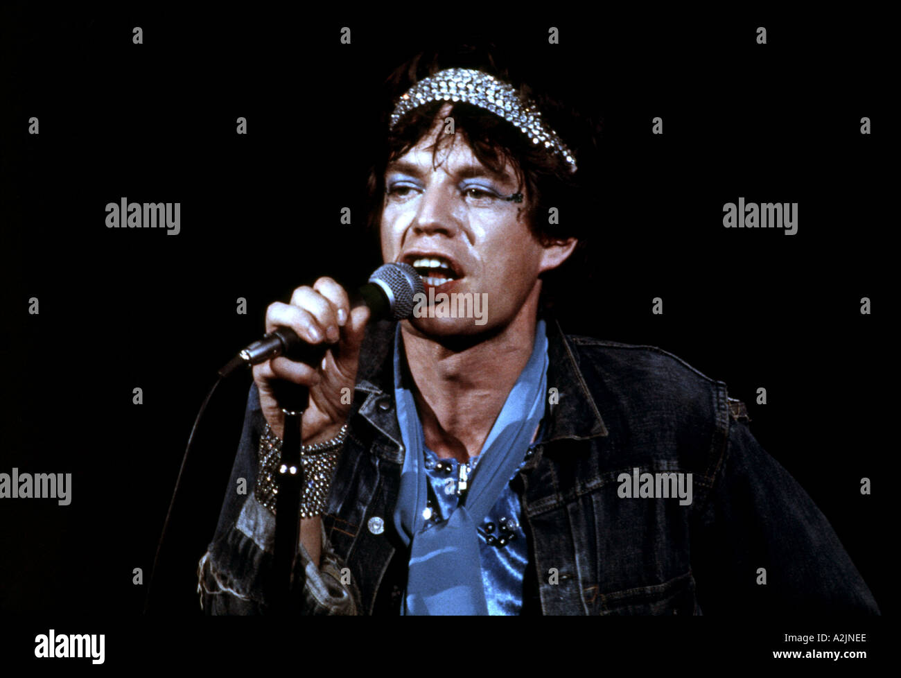 ROLLING STONES Mick Jagger Stockfoto