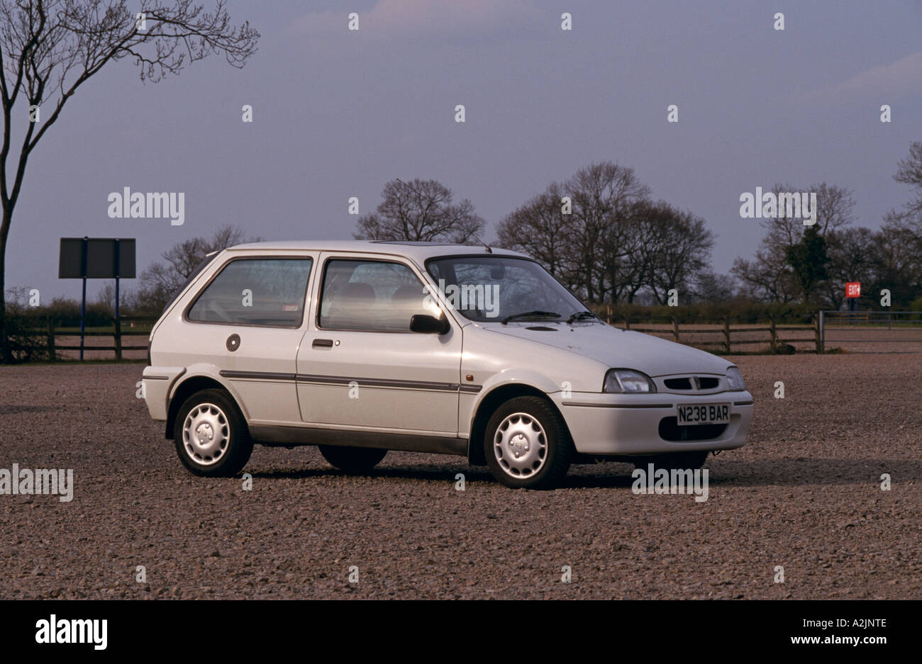 Rover 100. Jahre 1994 bis 1998 zu modellieren. Stockfoto