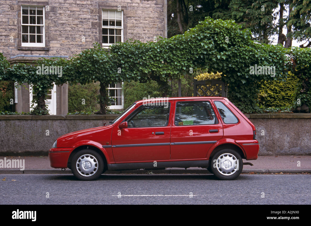 Rover 114 SLi von 1996. Jahre 1994 bis 1998 zu modellieren. Stockfoto