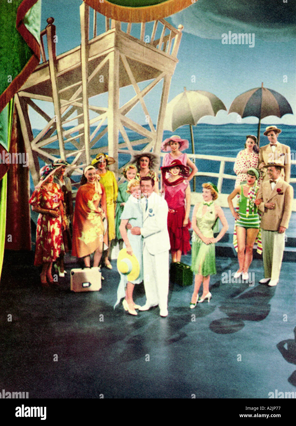 TEA FOR TWO 1950 Film mit Doris Day mit Gordon MacRae musikalische Stockfoto