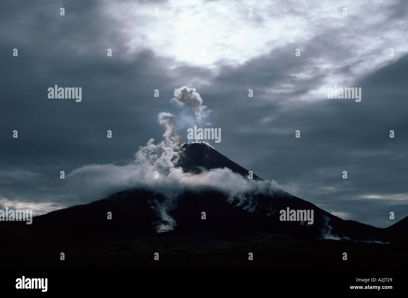 Vulkan Arenal Costa Rica Stockfoto